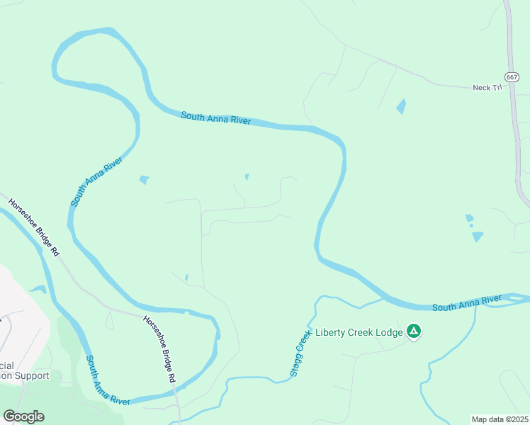 map of restaurants, bars, coffee shops, grocery stores, and more near 14464 Horseshoe Ford Road in Ashland