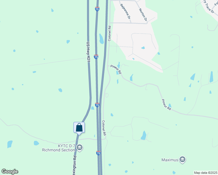 map of restaurants, bars, coffee shops, grocery stores, and more near 3049 Colonel Road in Richmond