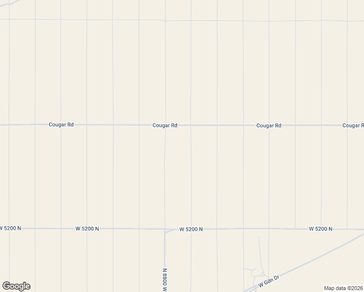 map of restaurants, bars, coffee shops, grocery stores, and more near 8732 Cougar Road in Beryl
