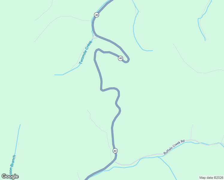 map of restaurants, bars, coffee shops, grocery stores, and more near 6476-6480 Highway 40 in Meally