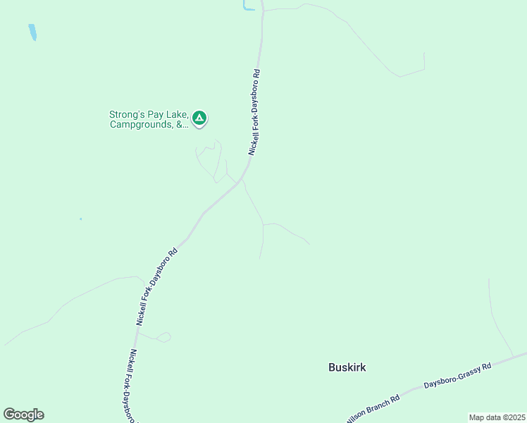 map of restaurants, bars, coffee shops, grocery stores, and more near 129 Strong Branch Road in Hazel Green