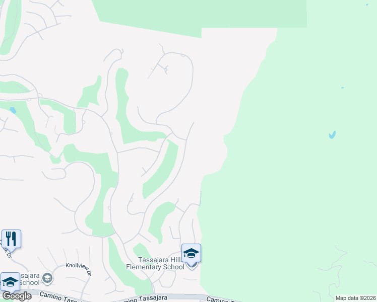 map of restaurants, bars, coffee shops, grocery stores, and more near 4475 Deer Ridge Road in Danville