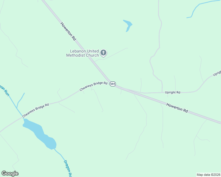 map of restaurants, bars, coffee shops, grocery stores, and more near 129 Cheaneys Bridge Road in Dunnsville