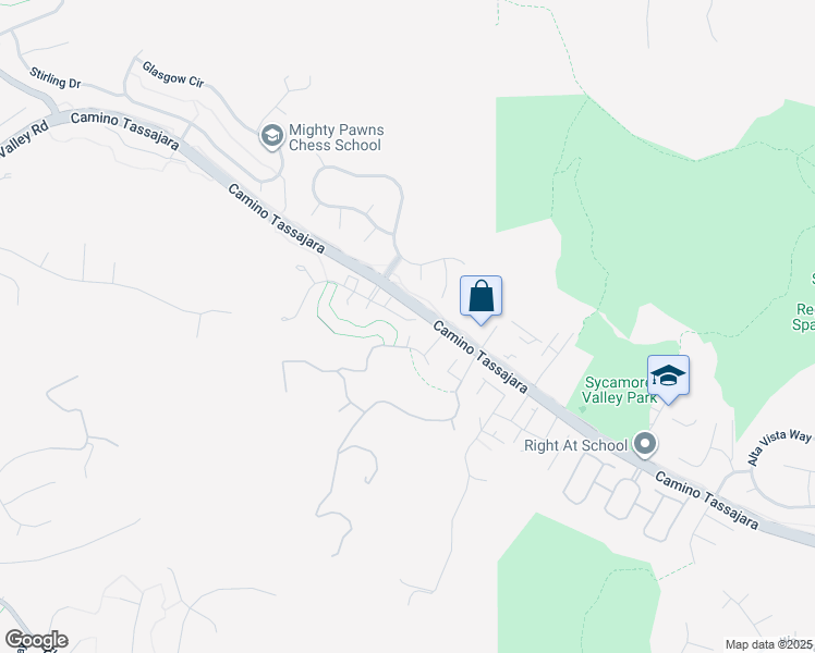 map of restaurants, bars, coffee shops, grocery stores, and more near 1120 Shady Creek Place in Danville
