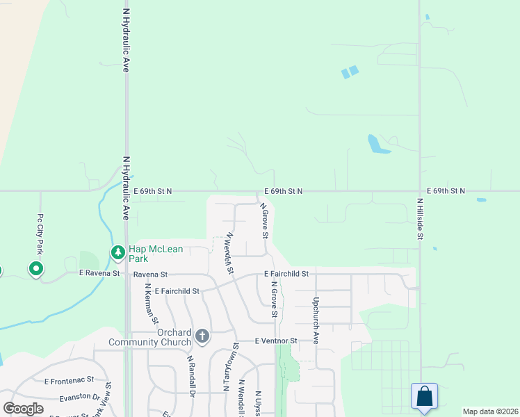 map of restaurants, bars, coffee shops, grocery stores, and more near 6914 Wendell Court in Park City