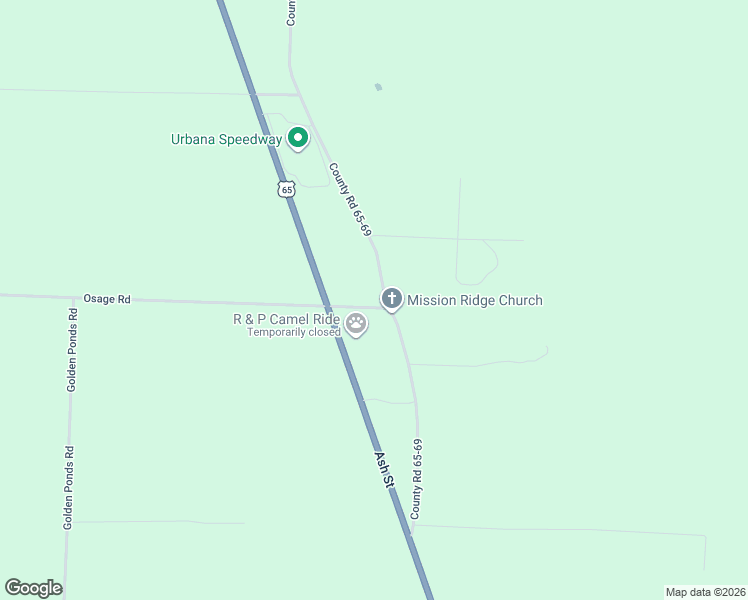 map of restaurants, bars, coffee shops, grocery stores, and more near 2820 U.S. 65 in Louisburg