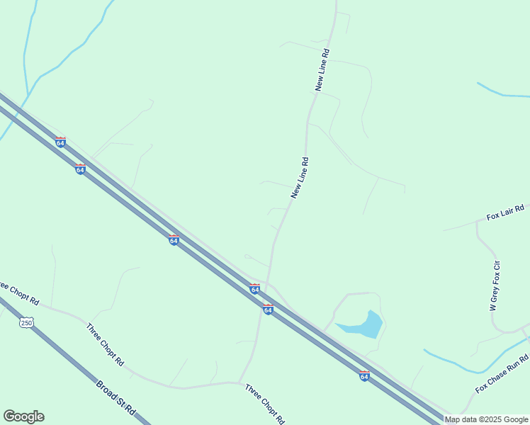 map of restaurants, bars, coffee shops, grocery stores, and more near 3811 Broad Street Road in Gum Spring
