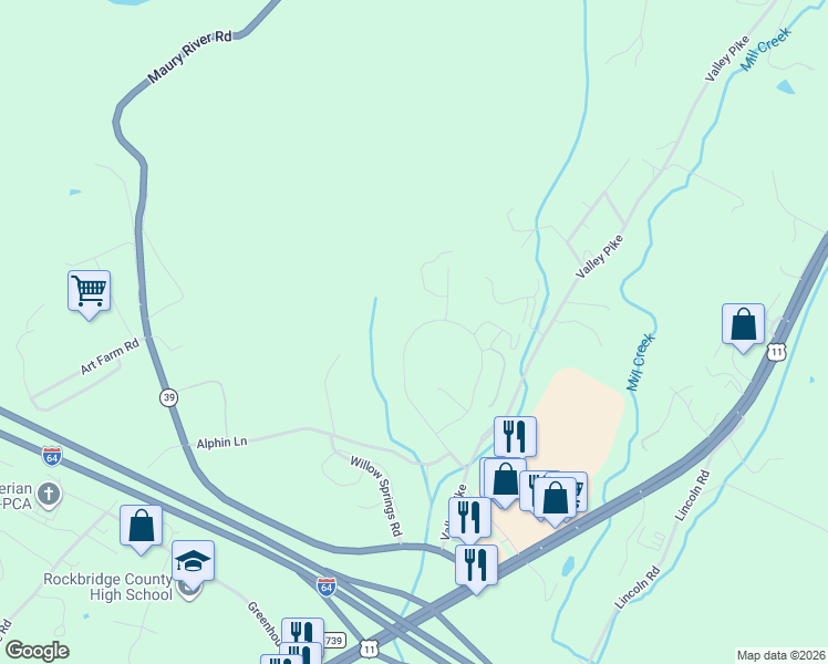 map of restaurants, bars, coffee shops, grocery stores, and more near 175 Thoroughbred Circle in Lexington