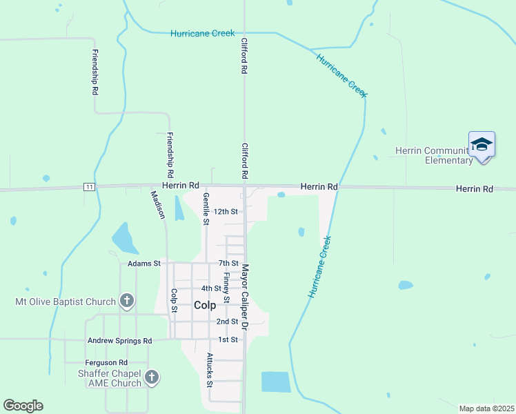 map of restaurants, bars, coffee shops, grocery stores, and more near in Colp