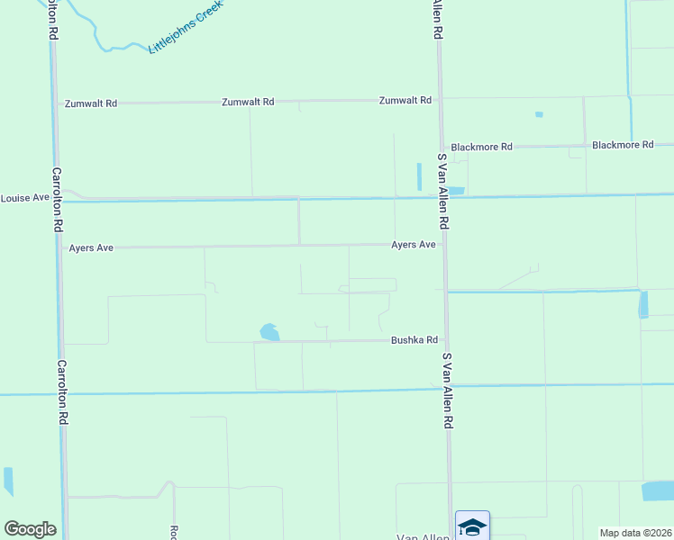 map of restaurants, bars, coffee shops, grocery stores, and more near 20592 Ayers Avenue in Escalon