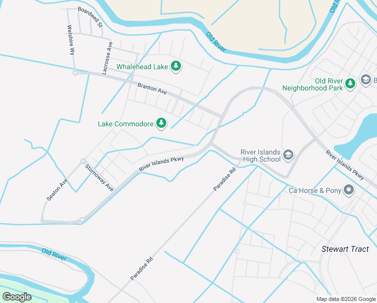 map of restaurants, bars, coffee shops, grocery stores, and more near 16528 Barnett Street in Lathrop