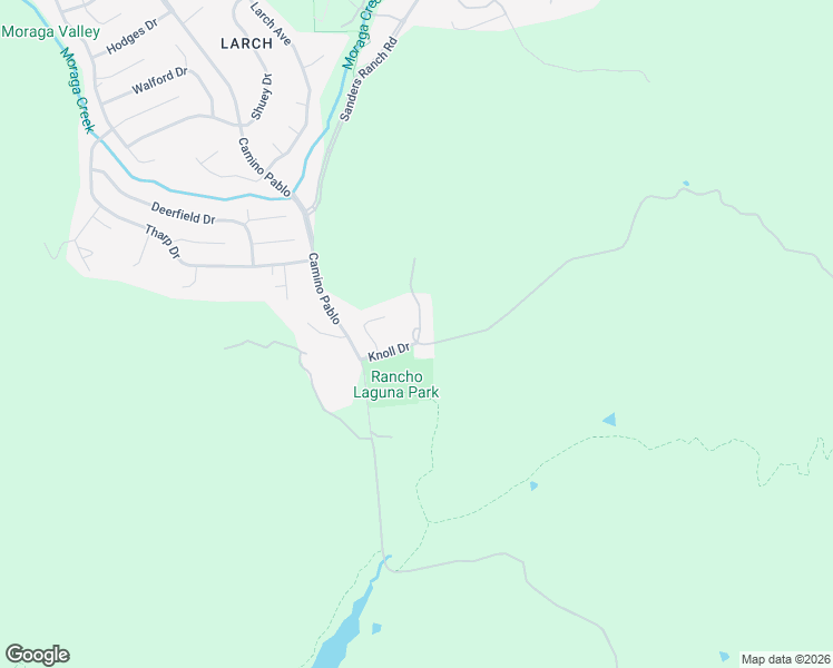 map of restaurants, bars, coffee shops, grocery stores, and more near 50 Carr Ranch Road in Moraga