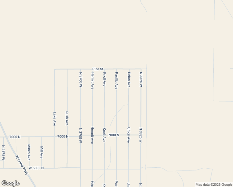 map of restaurants, bars, coffee shops, grocery stores, and more near 7254 Pacific Avenue in Cedar City