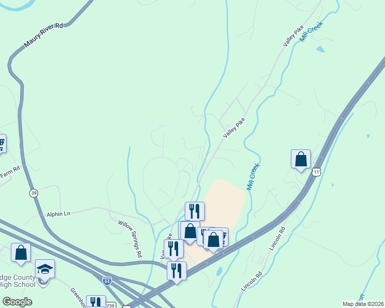 map of restaurants, bars, coffee shops, grocery stores, and more near 28 Ashley Court in Lexington