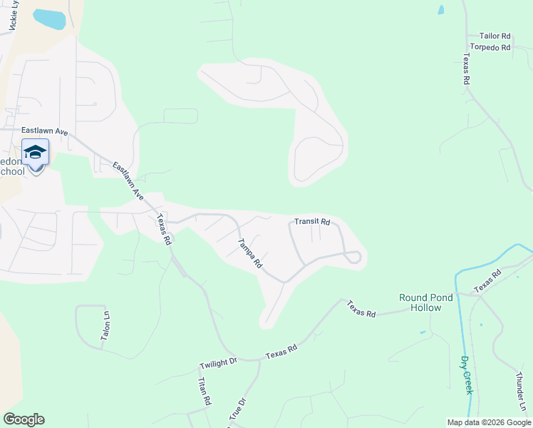 map of restaurants, bars, coffee shops, grocery stores, and more near 15305 Temple Lane in Saint Robert