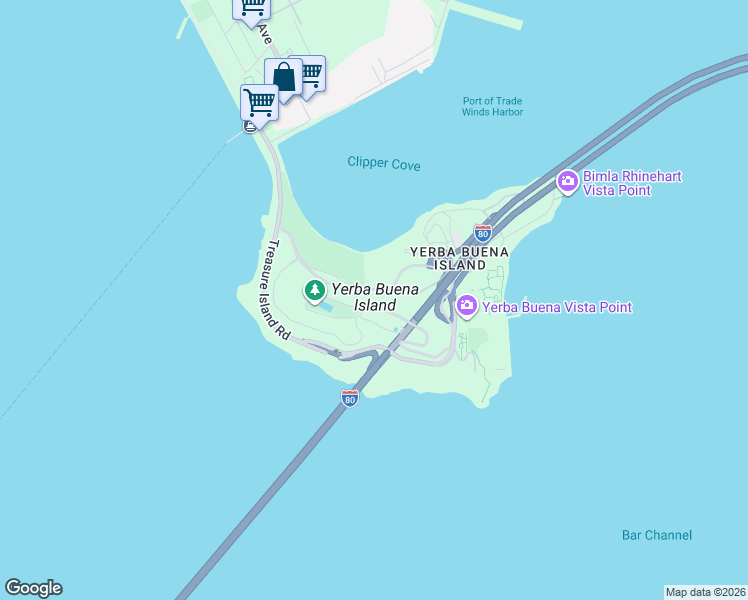 map of restaurants, bars, coffee shops, grocery stores, and more near in San Francisco