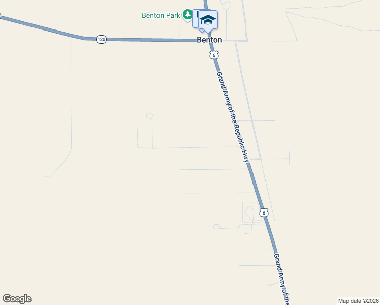 map of restaurants, bars, coffee shops, grocery stores, and more near 233 Goolsby Ranch Road in Mono