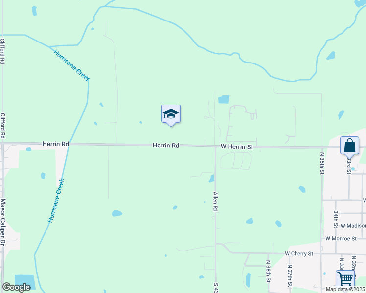 map of restaurants, bars, coffee shops, grocery stores, and more near 5235 Herrin-Colp Highway in Herrin