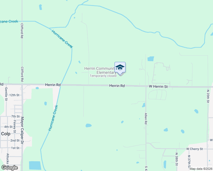 map of restaurants, bars, coffee shops, grocery stores, and more near 5089 Herrin Road in Carterville