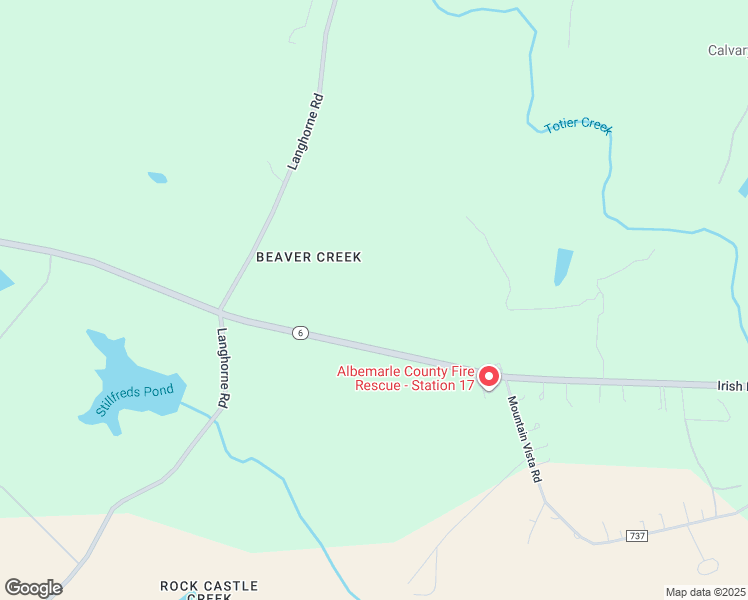 map of restaurants, bars, coffee shops, grocery stores, and more near 920 Irish Road in Scottsville