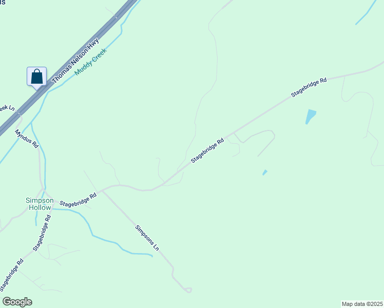 map of restaurants, bars, coffee shops, grocery stores, and more near 82 Walnut Grove Lane in Faber