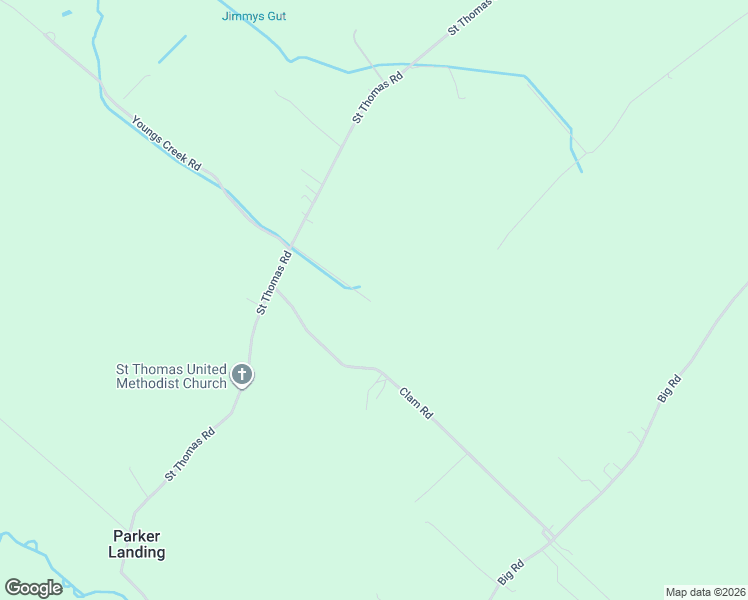 map of restaurants, bars, coffee shops, grocery stores, and more near 16481 Saint Thomas Road in Bloxom