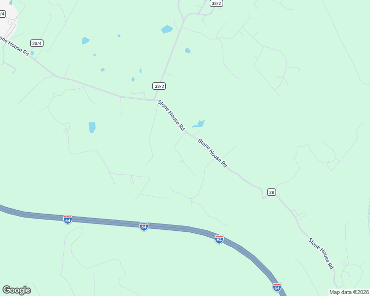 map of restaurants, bars, coffee shops, grocery stores, and more near 2973 Stone House Road in Lewisburg