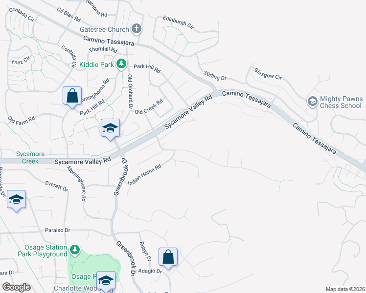 map of restaurants, bars, coffee shops, grocery stores, and more near 744 Tunbridge Road in Danville