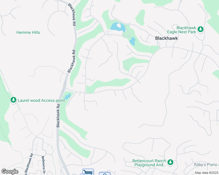 map of restaurants, bars, coffee shops, grocery stores, and more near 5045 Blackhawk Drive in Danville