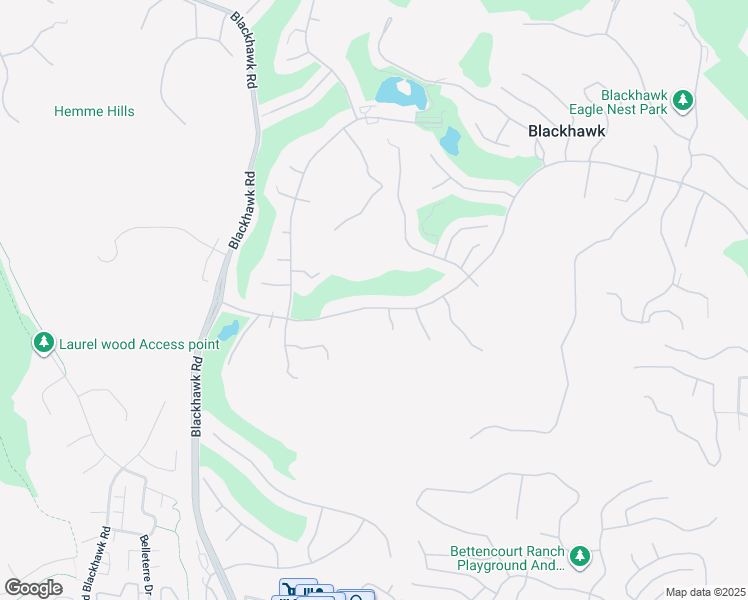 map of restaurants, bars, coffee shops, grocery stores, and more near 5045 Blackhawk Drive in Danville
