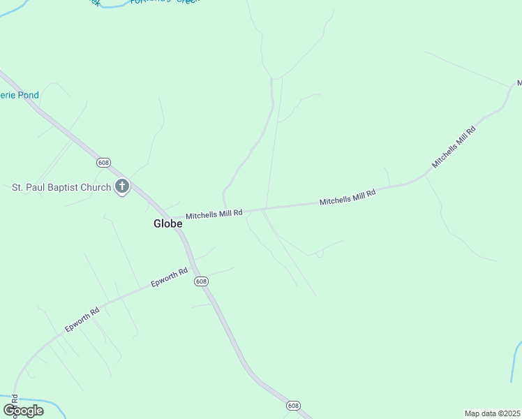 map of restaurants, bars, coffee shops, grocery stores, and more near 324 Mitchells Mill Road in Aylett