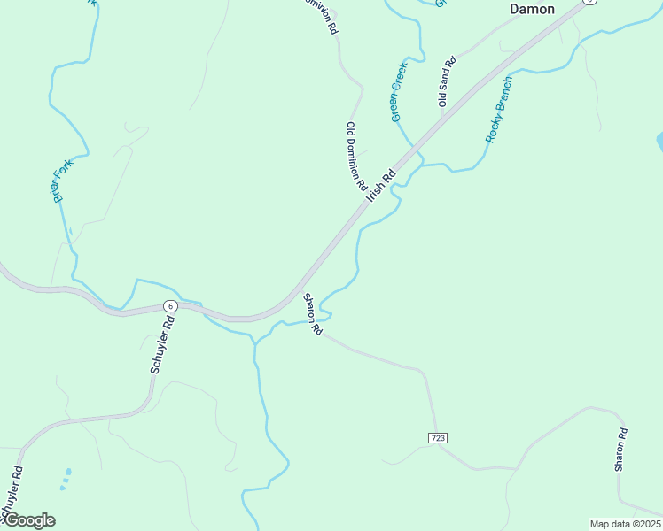 map of restaurants, bars, coffee shops, grocery stores, and more near 4761 Irish Road in Schuyler