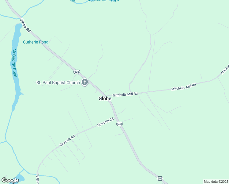 map of restaurants, bars, coffee shops, grocery stores, and more near 75 Mitchells Mill Road in Aylett