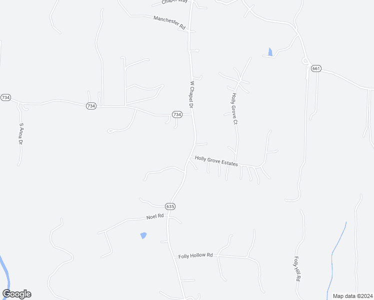 map of restaurants, bars, coffee shops, grocery stores, and more near 1305 West Chapel Drive in Bumpass