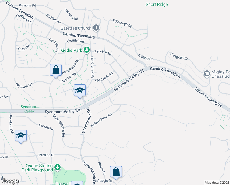 map of restaurants, bars, coffee shops, grocery stores, and more near 27 Leeds Court East in Danville