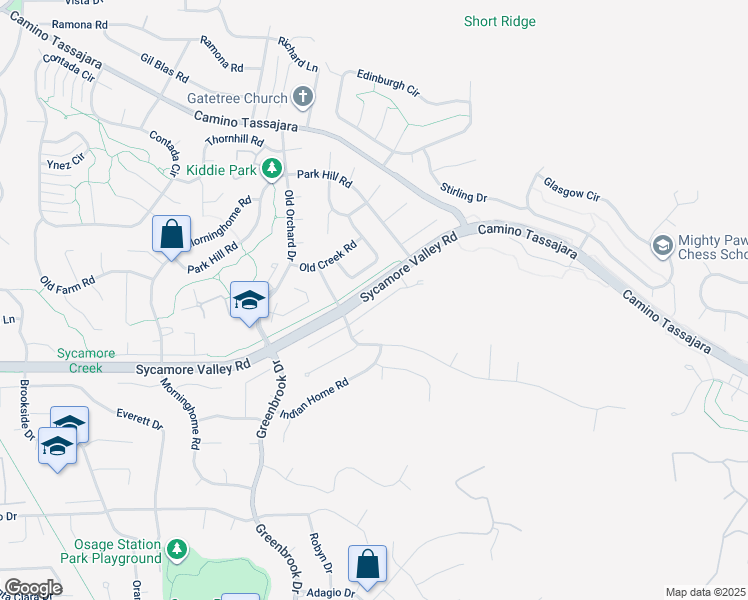 map of restaurants, bars, coffee shops, grocery stores, and more near 33 Leeds Court East in Danville