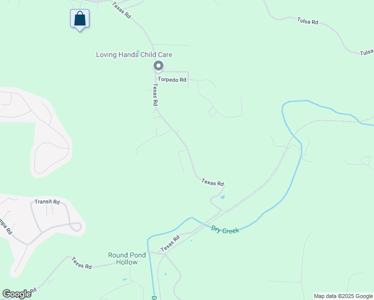 map of restaurants, bars, coffee shops, grocery stores, and more near 14515 Texas Road in Saint Robert