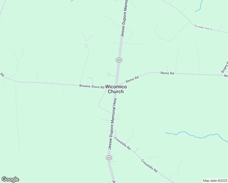 map of restaurants, bars, coffee shops, grocery stores, and more near in Wicomico Church