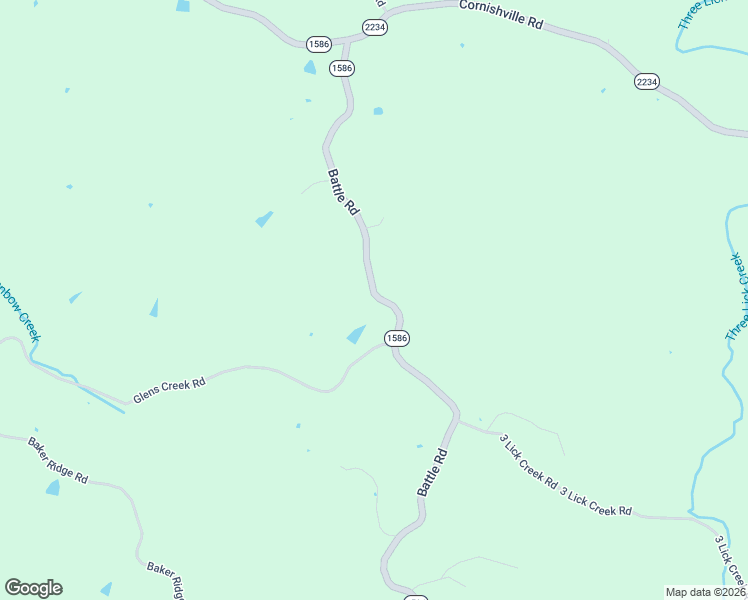 map of restaurants, bars, coffee shops, grocery stores, and more near 6288-6582 Battle Road in Harrodsburg