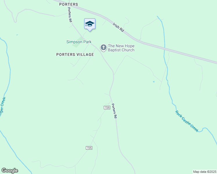 map of restaurants, bars, coffee shops, grocery stores, and more near 7846 Porters Road in Esmont