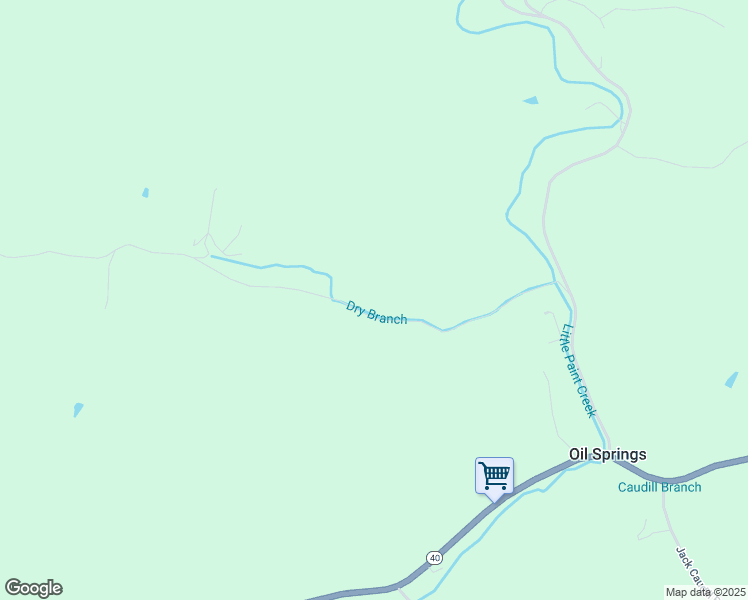 map of restaurants, bars, coffee shops, grocery stores, and more near 129 Dry Bridge in Oil Springs