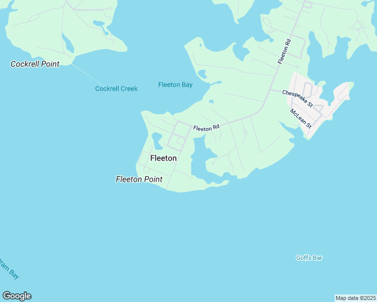 map of restaurants, bars, coffee shops, grocery stores, and more near State Route 677 in Reedville