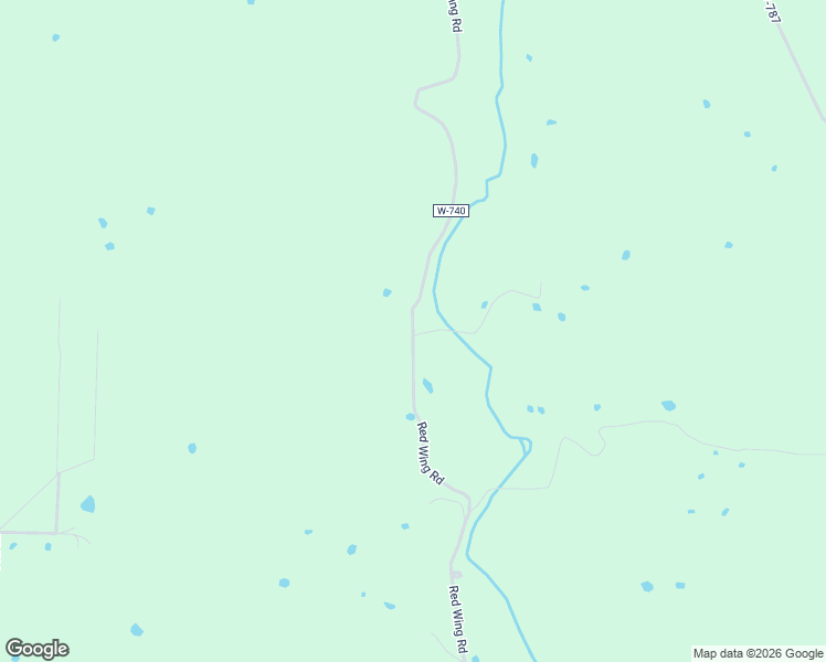 map of restaurants, bars, coffee shops, grocery stores, and more near County Road W-740 in Pulaski County