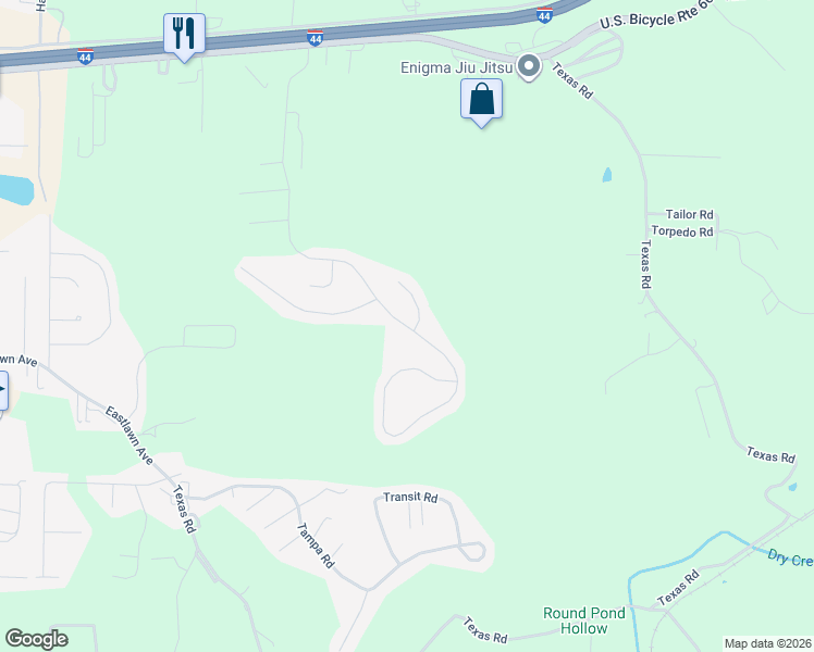 map of restaurants, bars, coffee shops, grocery stores, and more near 172 Ridgeview Drive in St. Robert