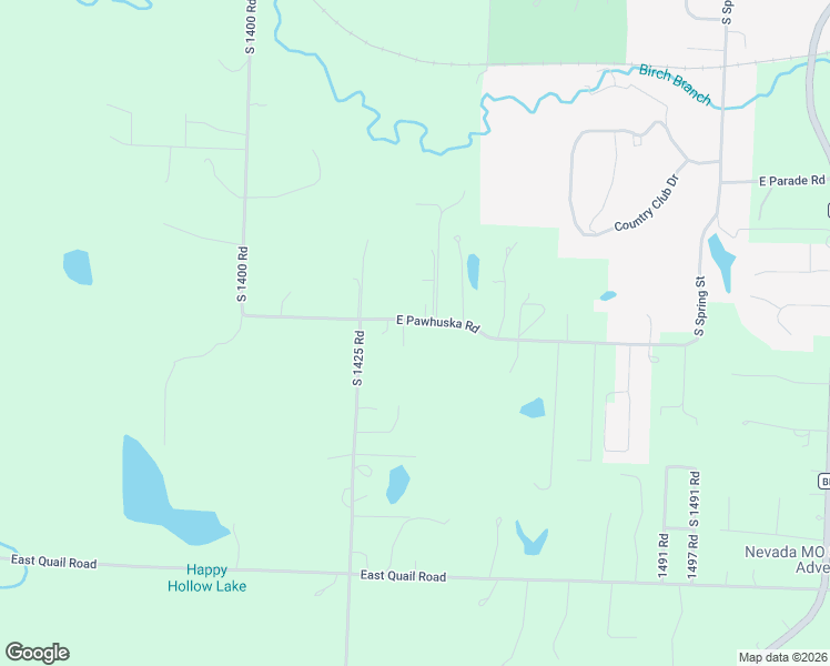 map of restaurants, bars, coffee shops, grocery stores, and more near 14393 East Pawhuska Road in Nevada