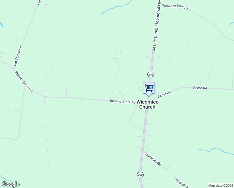 map of restaurants, bars, coffee shops, grocery stores, and more near 246-248 Cloverleaf Road in Heathsville