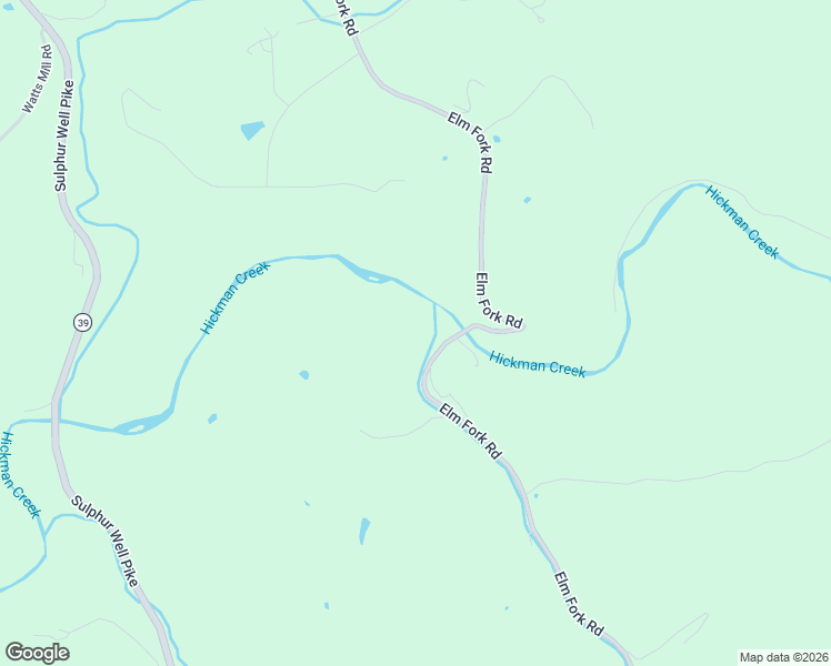 map of restaurants, bars, coffee shops, grocery stores, and more near 2020 Elm Fork Road in Nicholasville