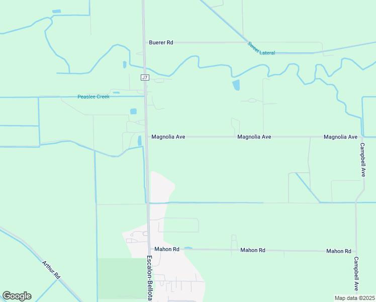 map of restaurants, bars, coffee shops, grocery stores, and more near 25832 Magnolia Avenue in Escalon