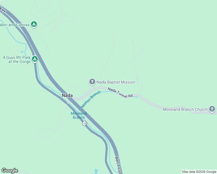 map of restaurants, bars, coffee shops, grocery stores, and more near 380 Nada Tunnel Road in Stanton