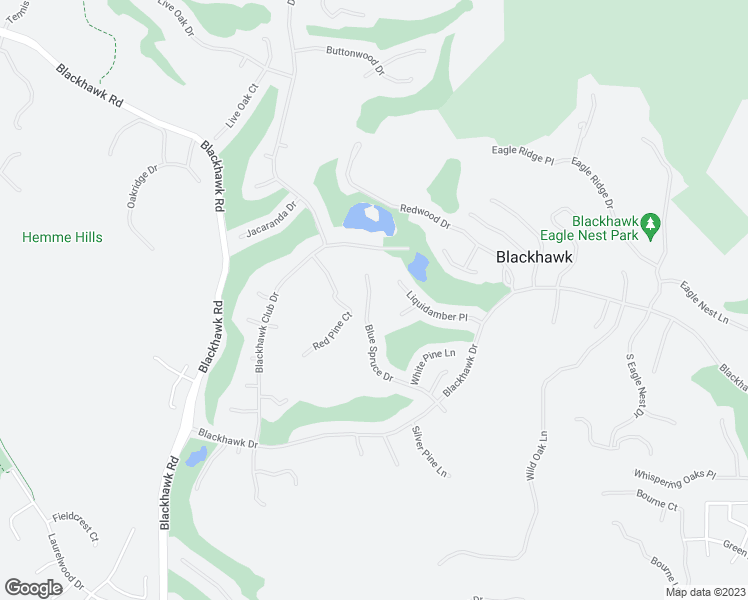 map of restaurants, bars, coffee shops, grocery stores, and more near 704 Blue Spruce Drive in Danville